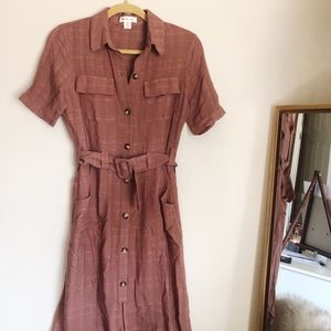 Flattering midi dress